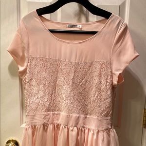 Pink Bridesmaid Dress